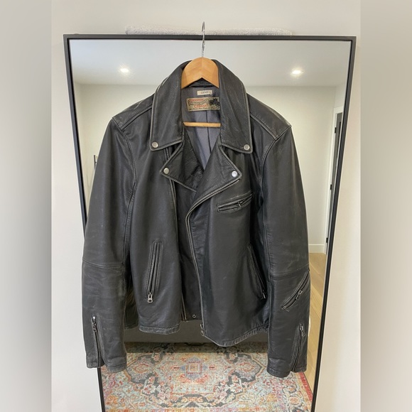 Johnston Company Leather Jacket - Picture 1 of 4